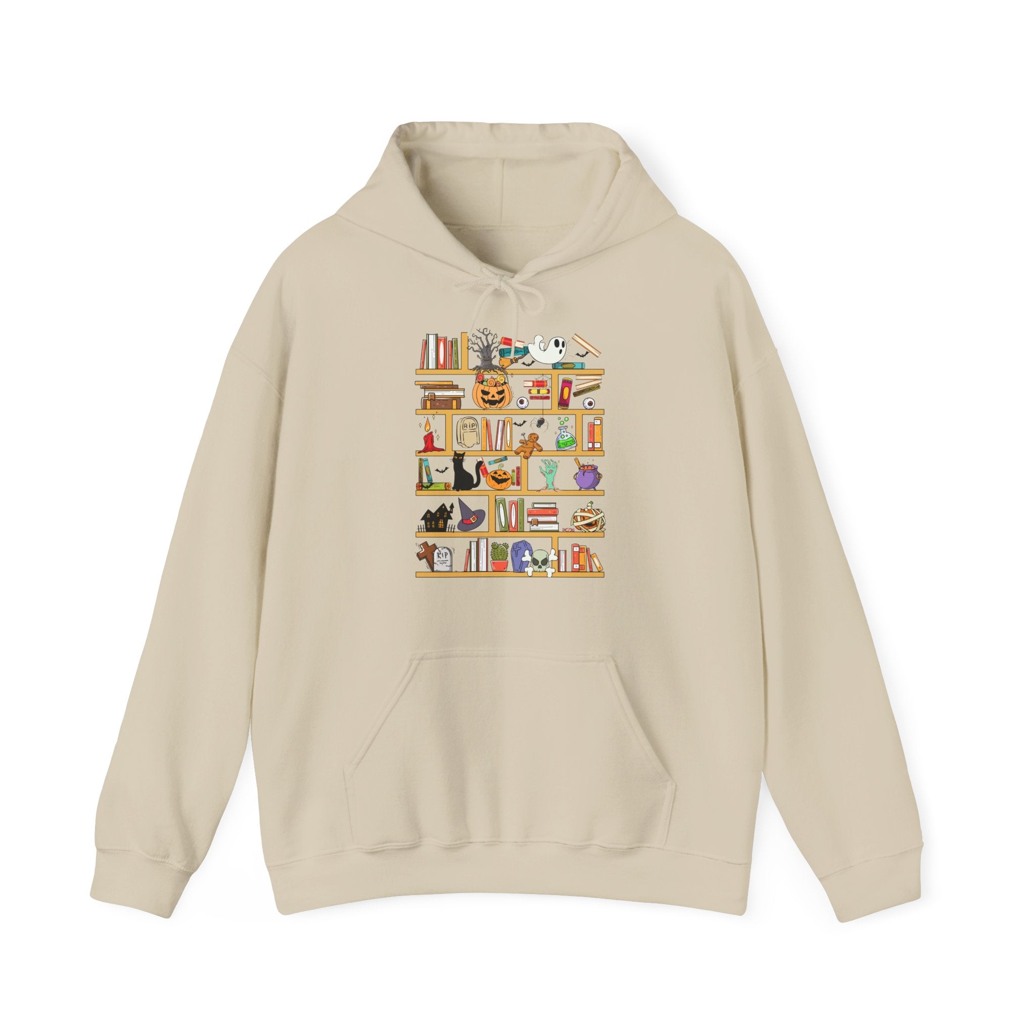 Book Lover Librarian Halloween Hoodie