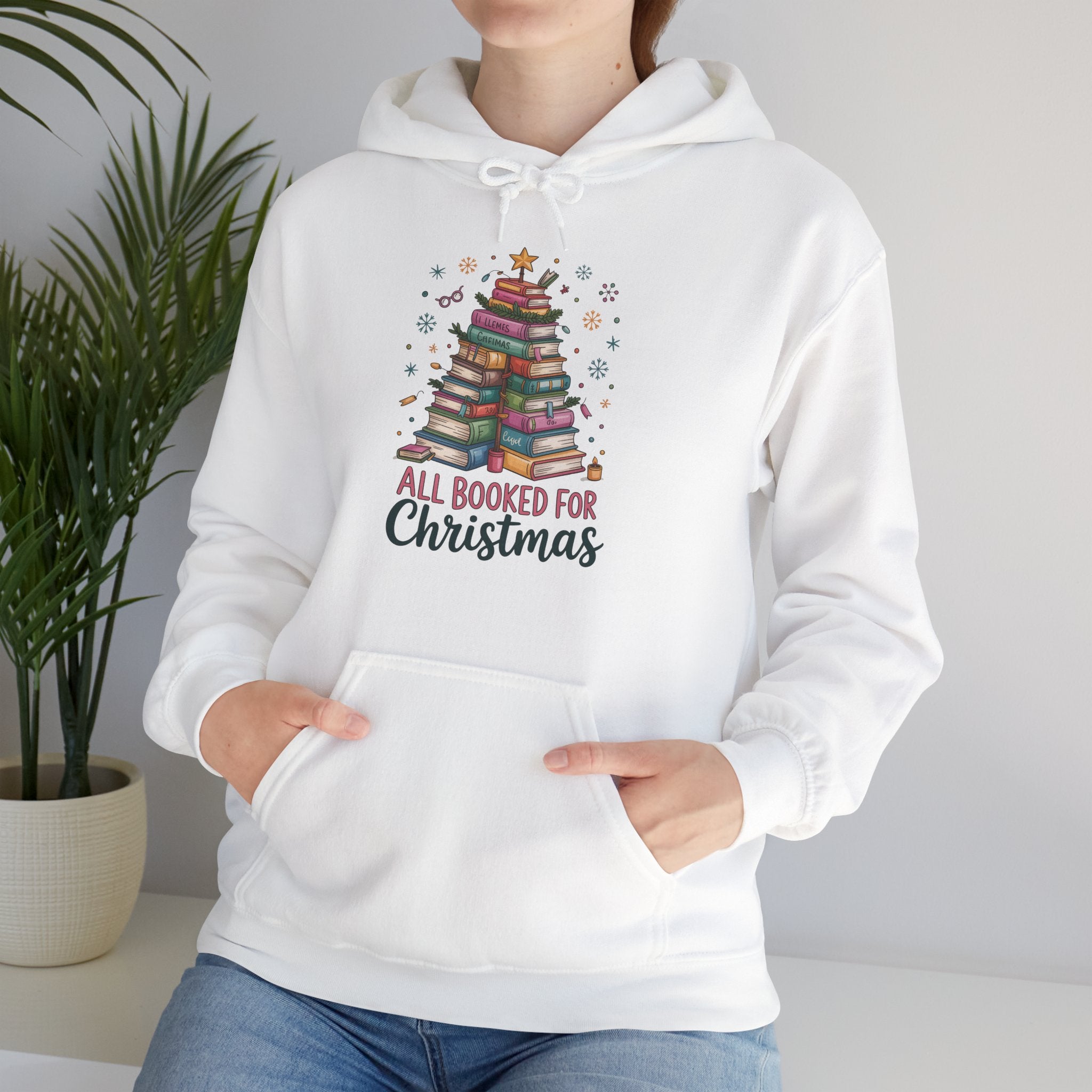 All Booked For Christmas Hoodie