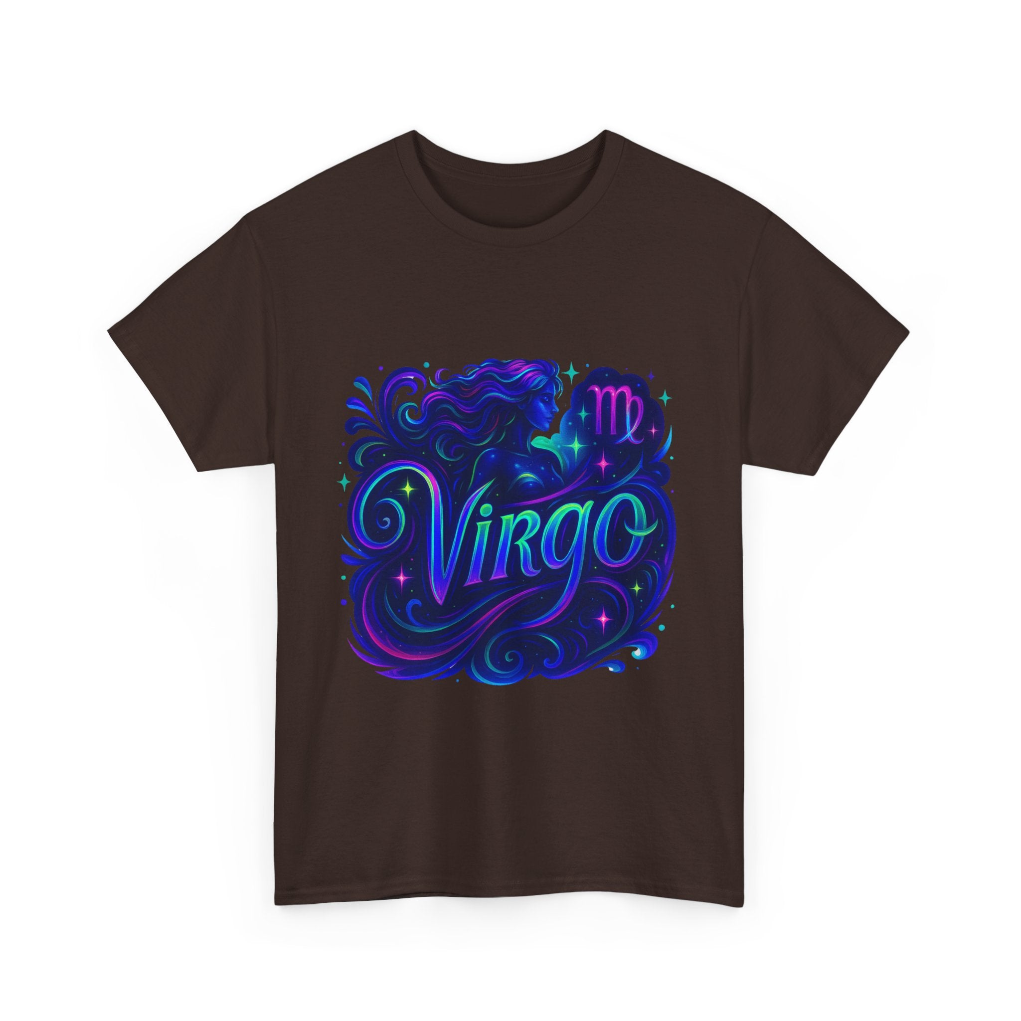 Neon Virgo Zodiac Tee