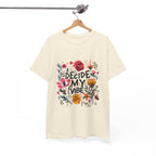 I Decide My Vibe Floral Tee