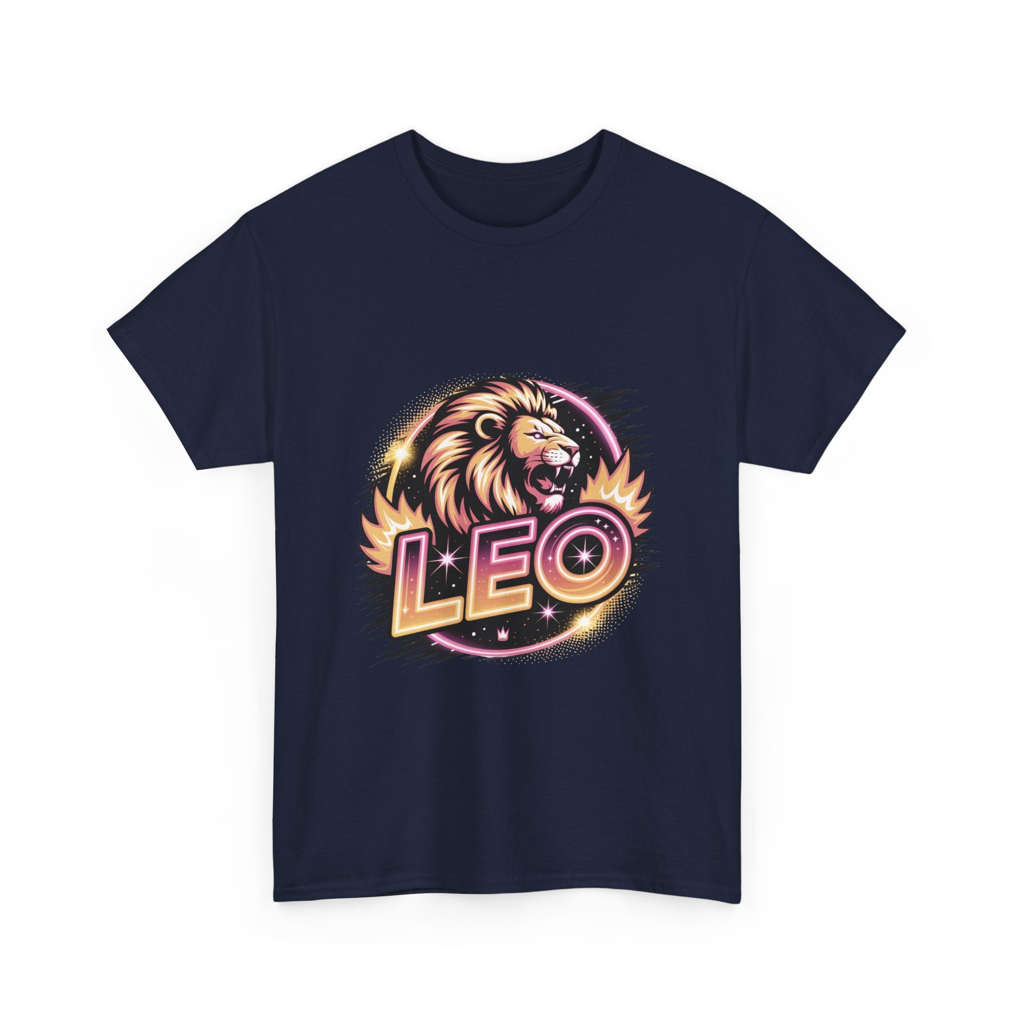 Neon Leo Zodiac Tee