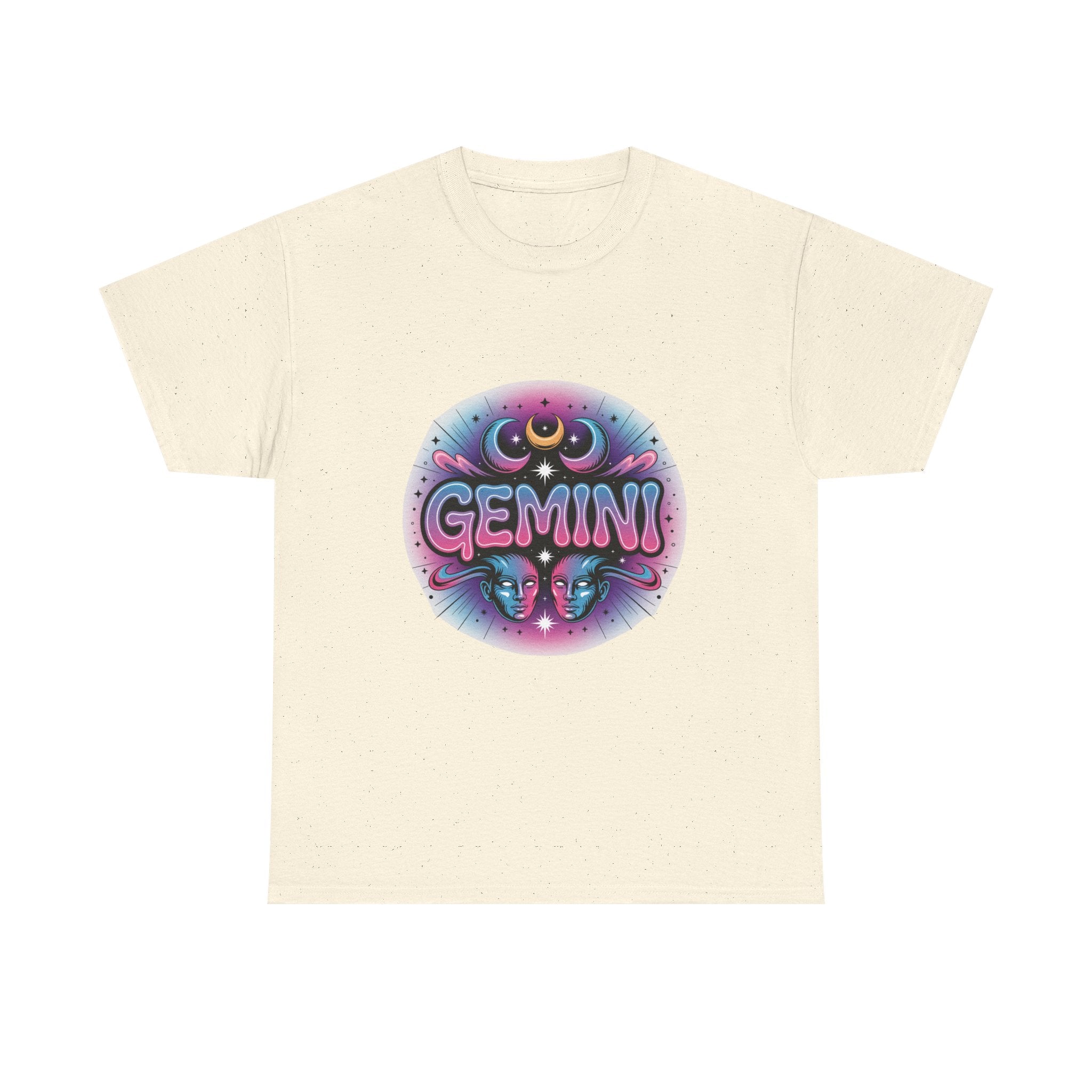 Neon Gemini Zodiac Tee