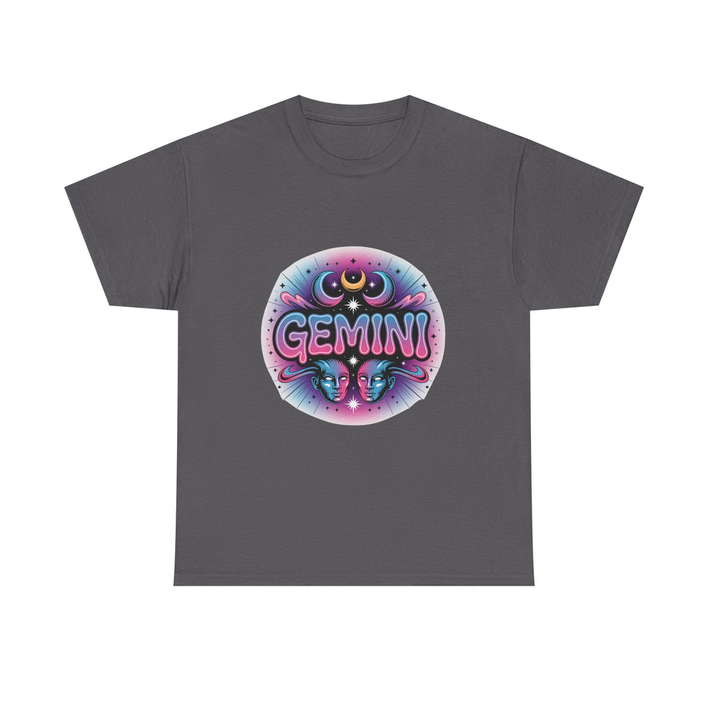 Neon Gemini Zodiac Tee