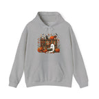 Reading Ghost Library Halloween Librarian Hoodie