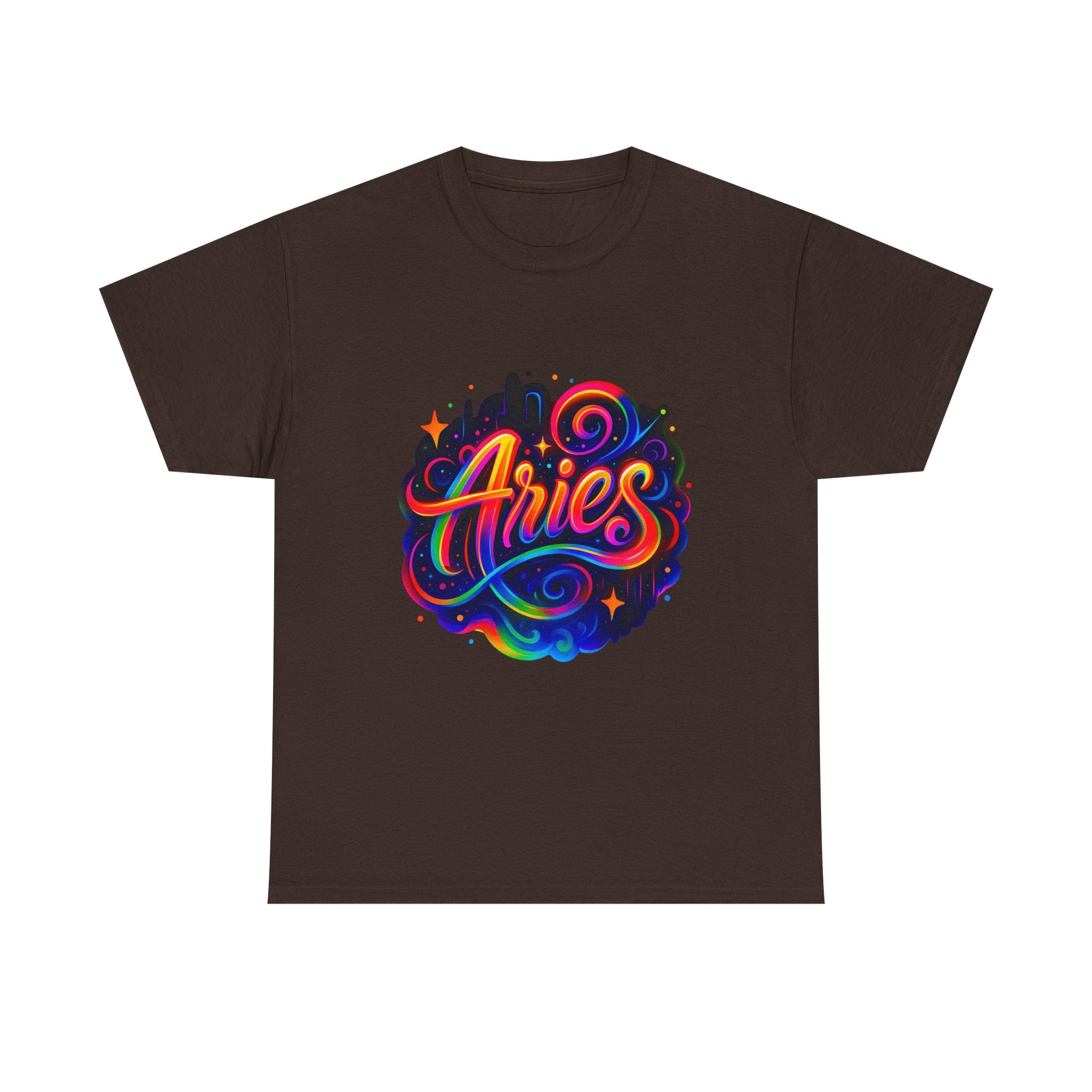 Neon Aries Zodiac Tee