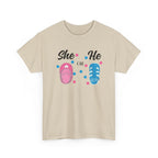 She or He Graphic Tee