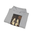 Halloween Ghost Book Reading Hoodie