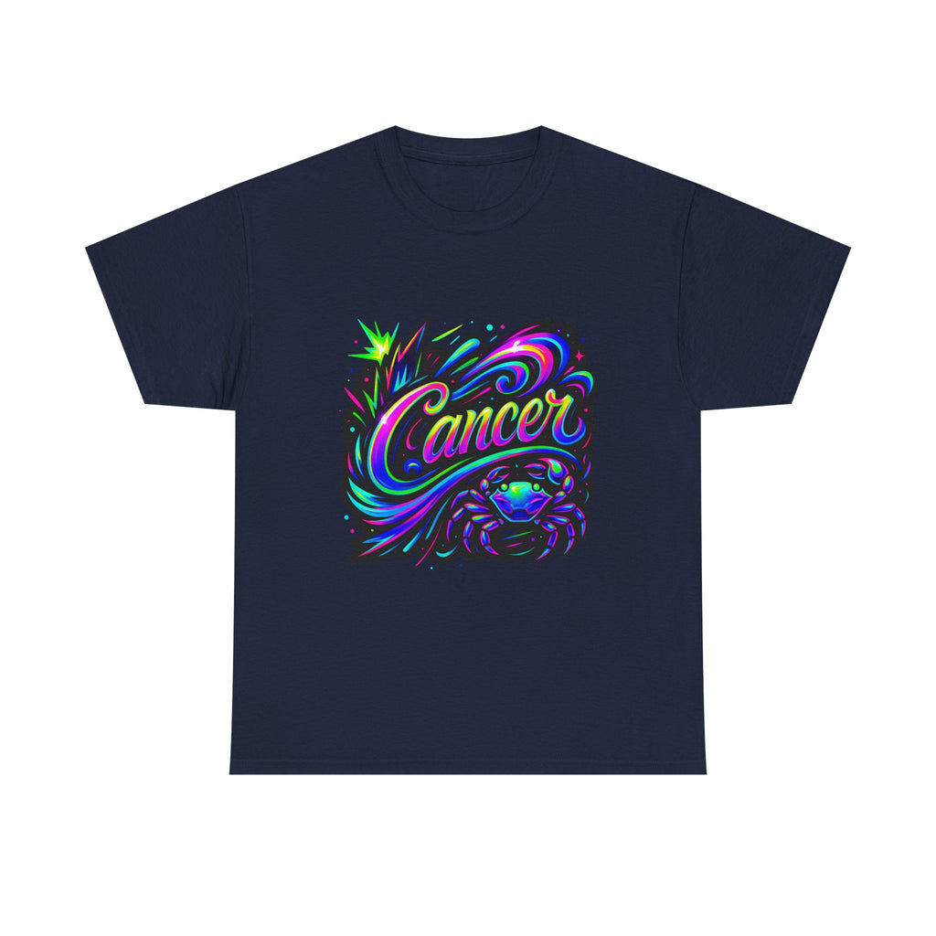 Neon Cancer Zodiac Tee