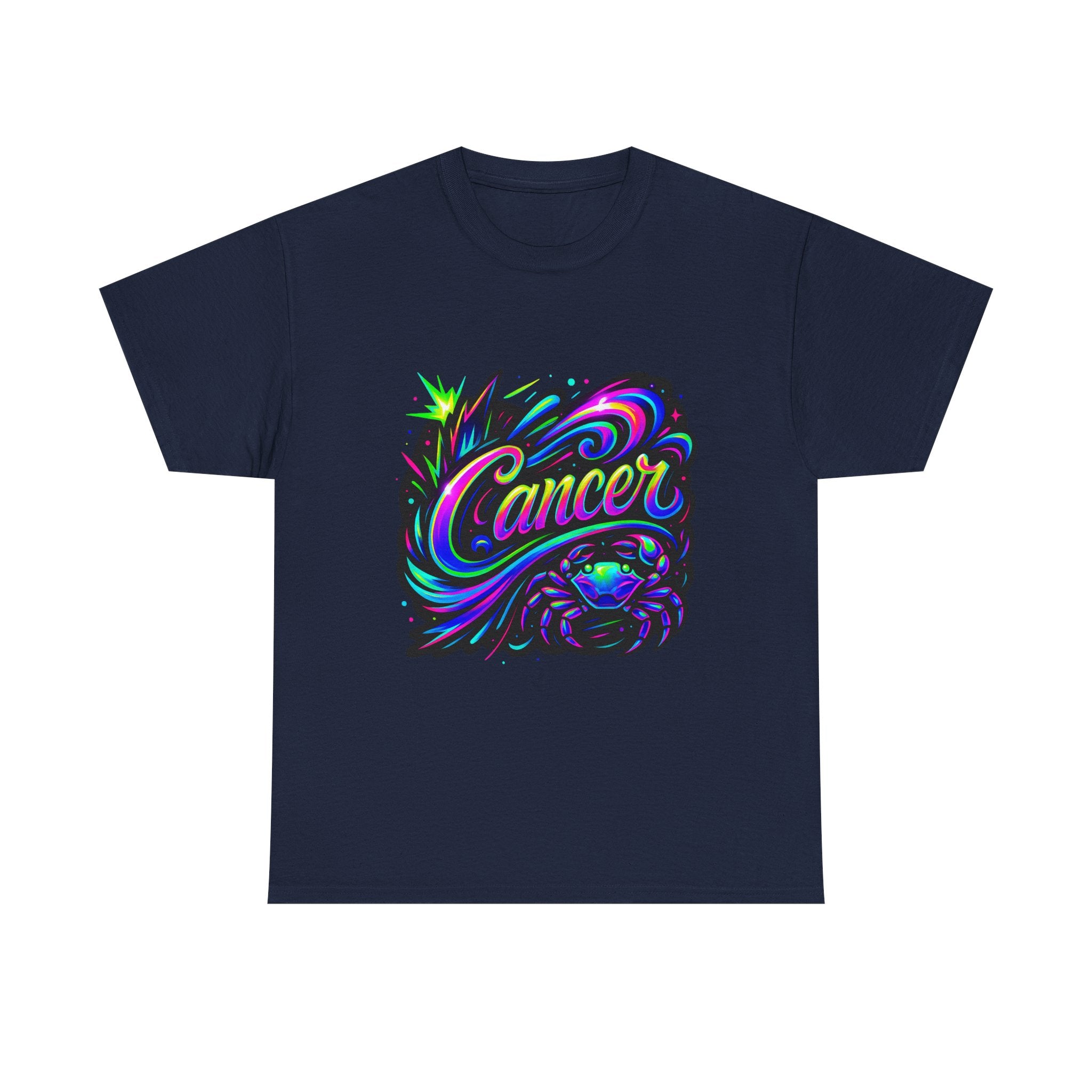 Neon Cancer Zodiac Tee