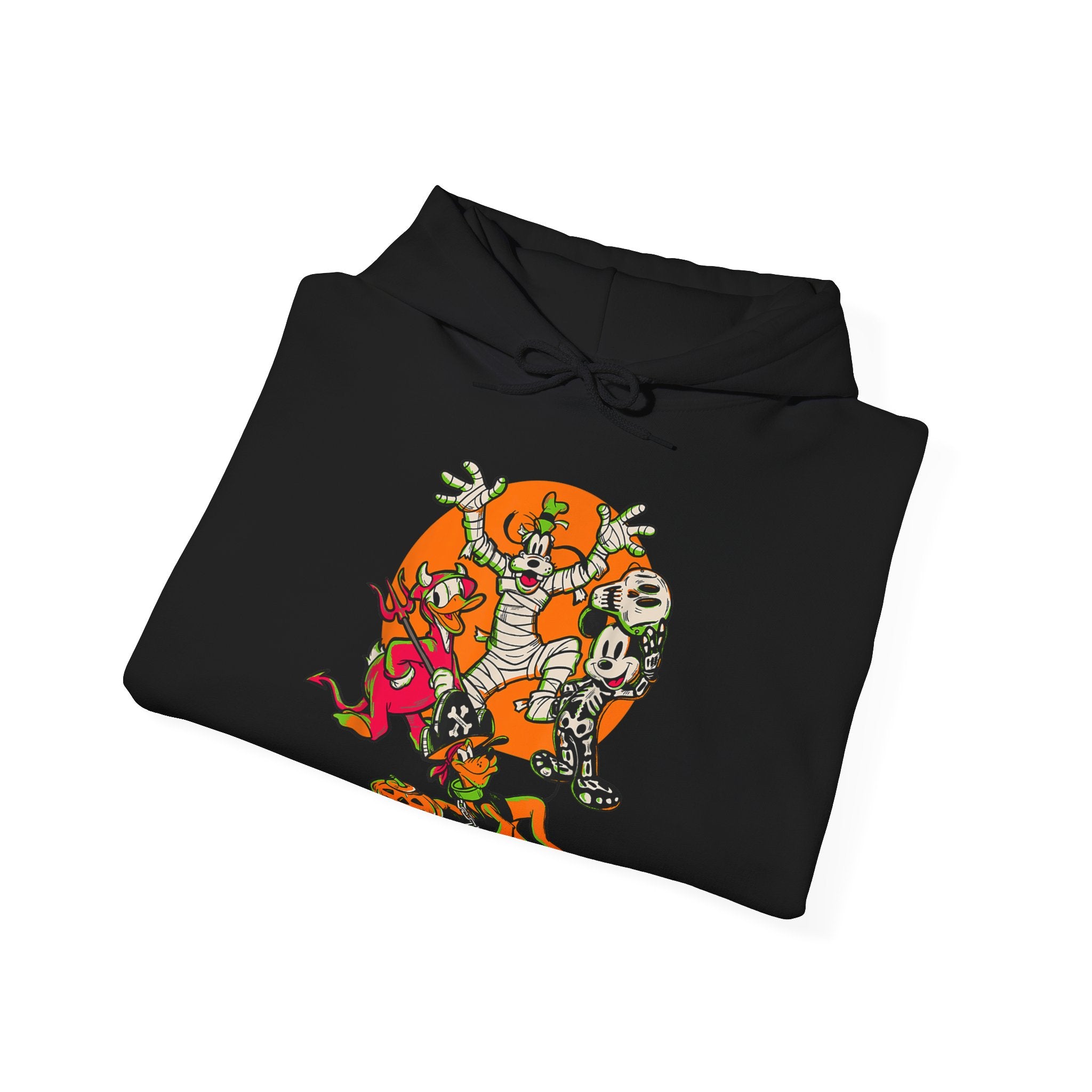 Mickey And Friends Halloween Party Hoodie