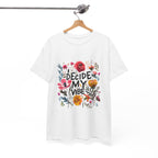 I Decide My Vibe Floral Tee