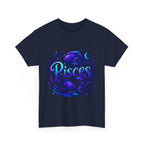 Neon Pisces Zodiac Tee