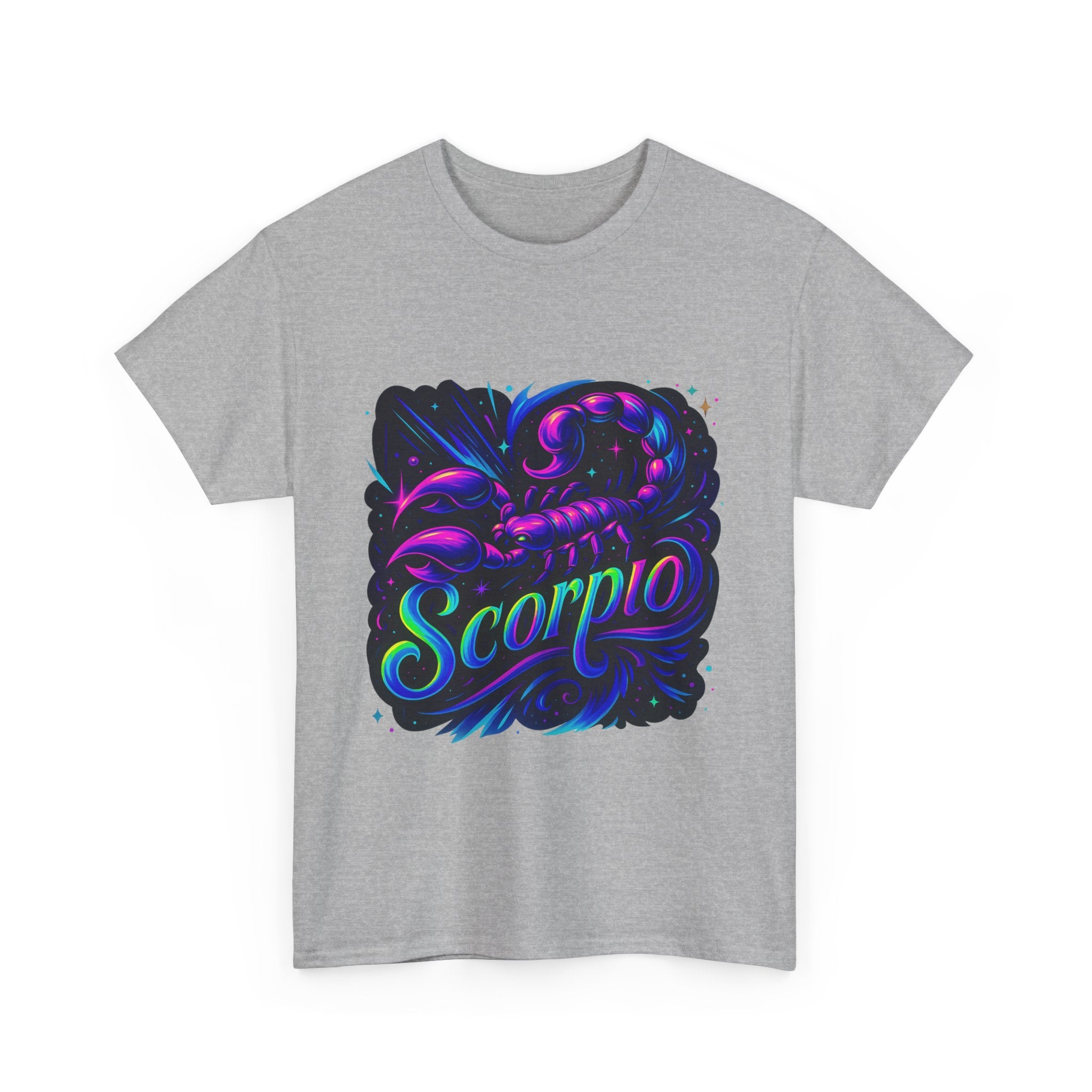 Neon Scorpio Zodiac Tee