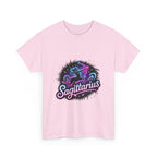 Neon Sagittarius Zodiac Tee