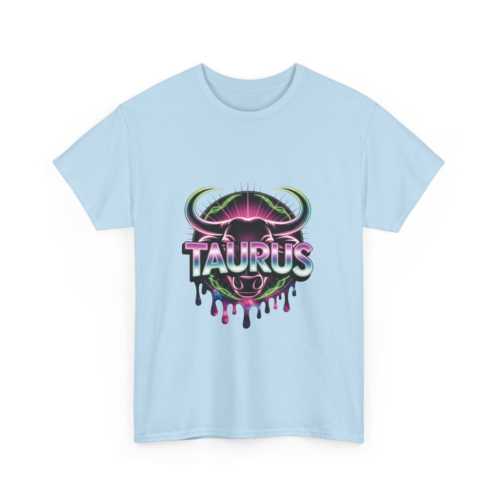 Neon Taurus Zodiac Tee