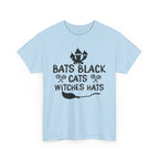 Bats Black Cats Witch Hats Tee