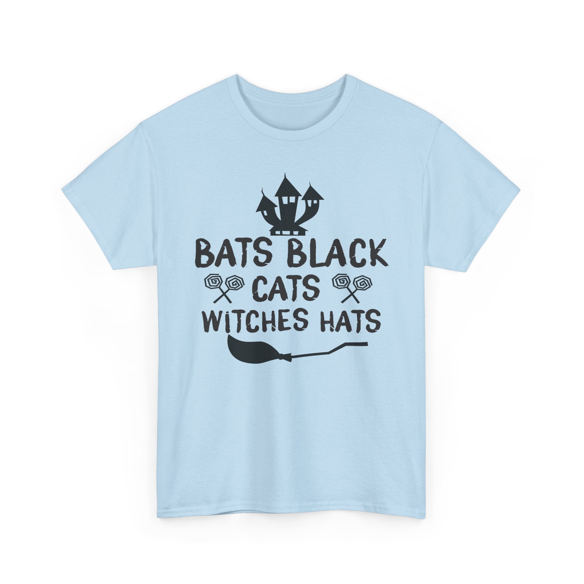 Bats Black Cats Witch Hats Tee