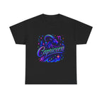 Neon Capricorn Zodiac Tee