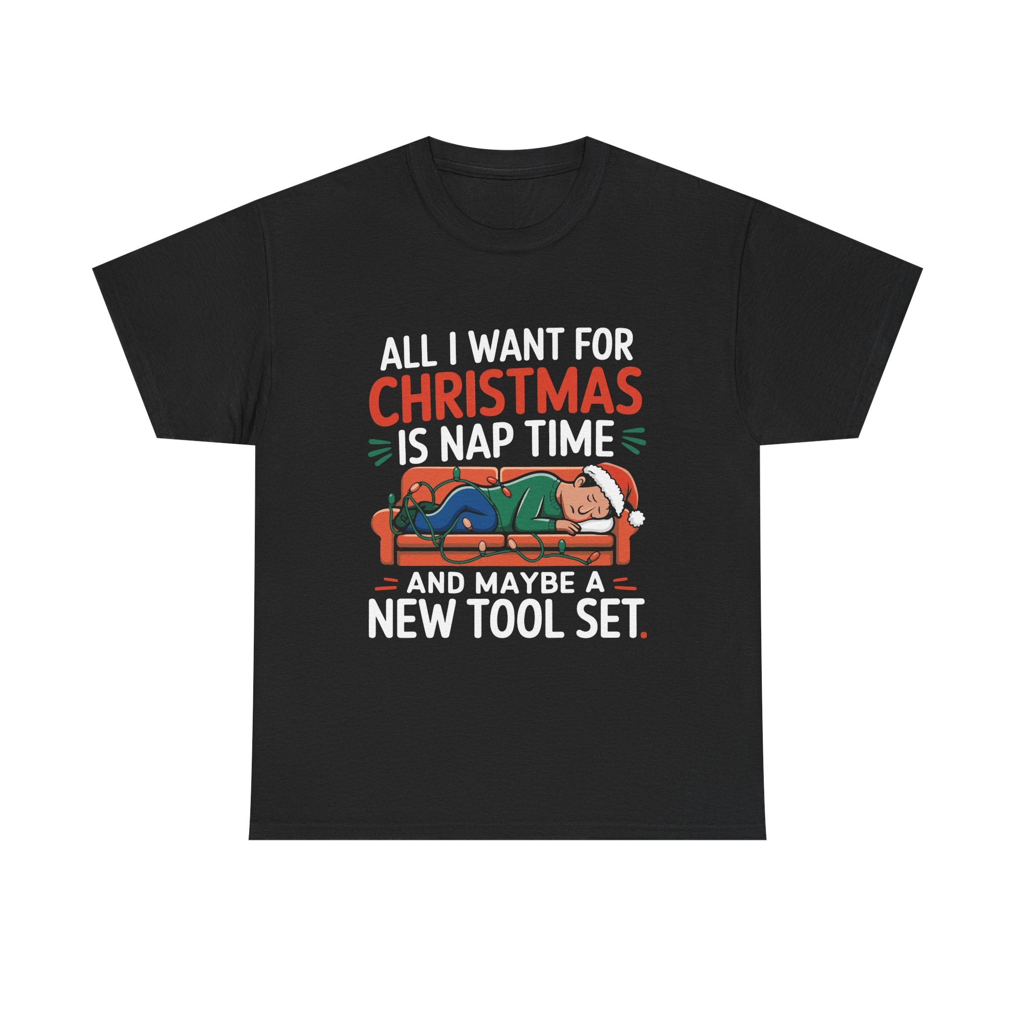 Christmas Nap Time Graphic Tee