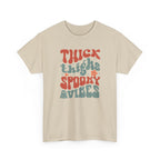 Thick Thighs Spooky Vibes Halloween Tee