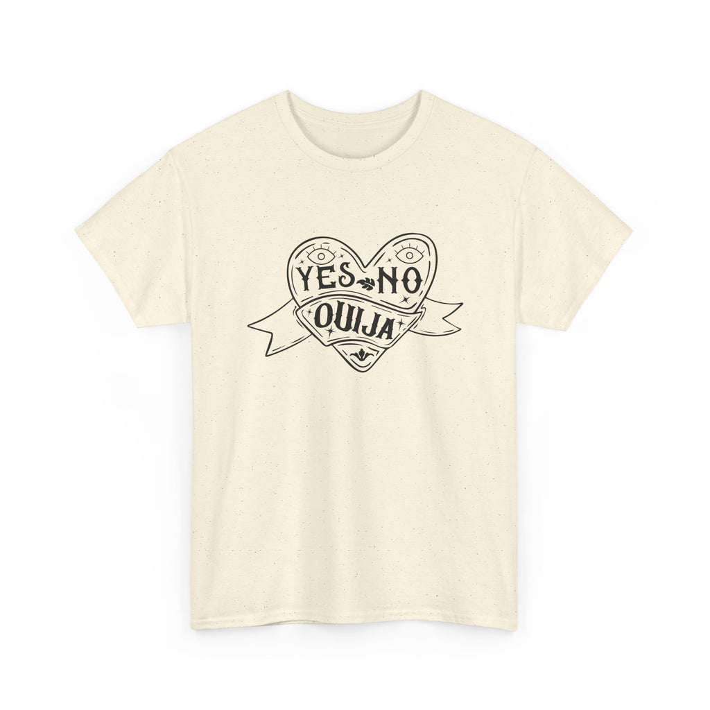 Unisex Tee - Yes No Ouija Graphic Print Shirt