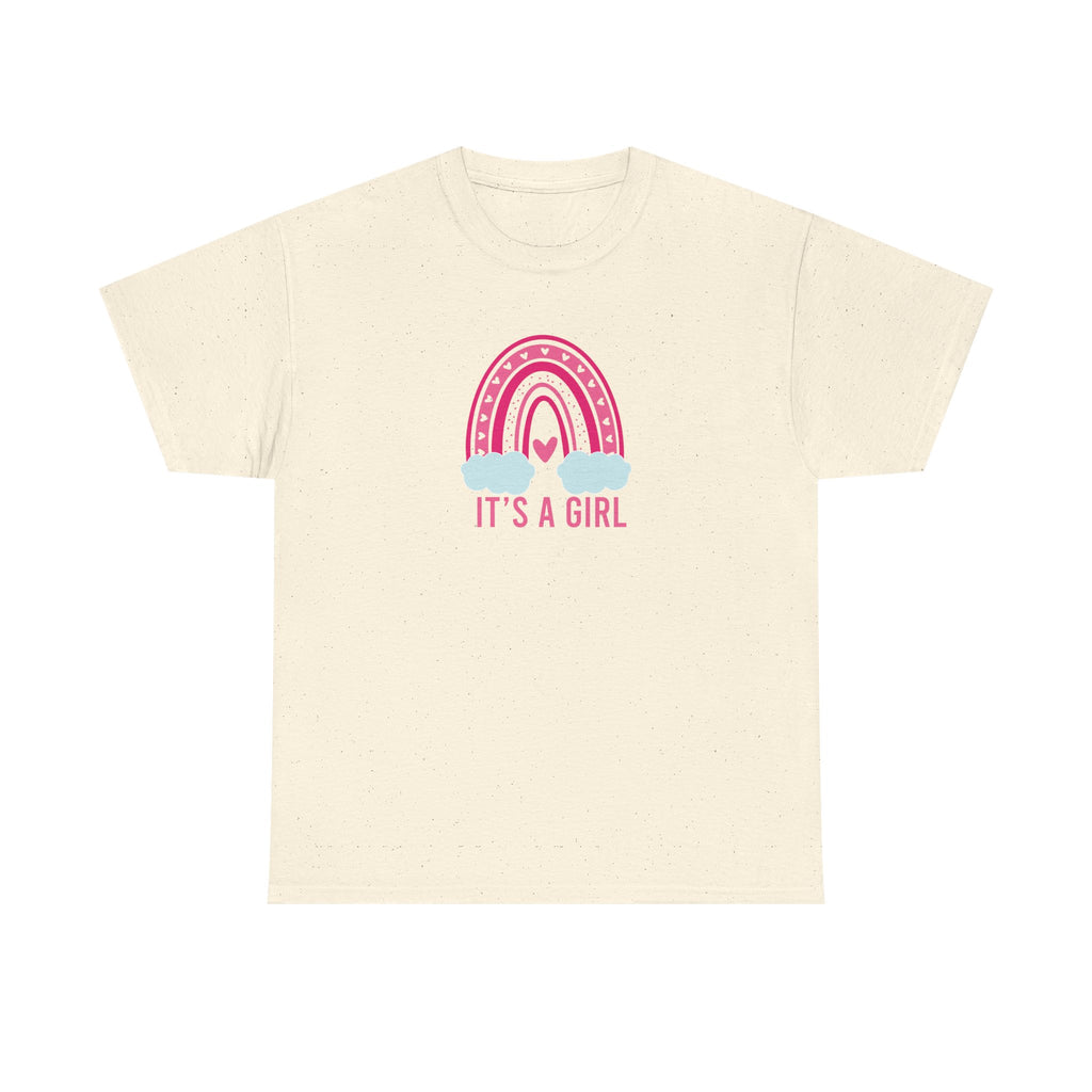It's A Girl Unisex Tee, Baby Shower Gift, Gender Reveal Shirt, Pink Newborn Outfit, Pregnancy Announcement Top