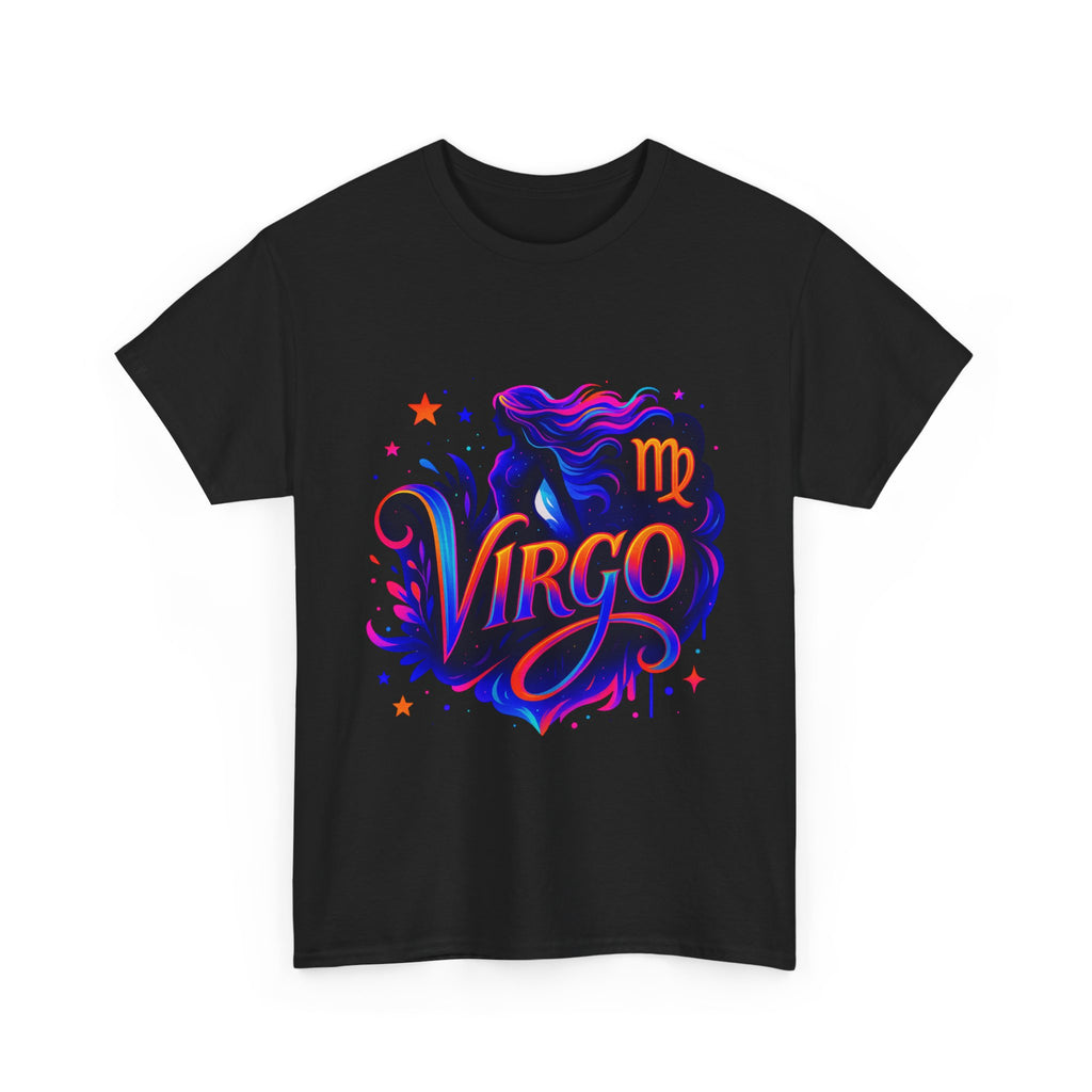 Neon Virgo Zodiac Tee