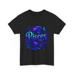 Neon Pisces Zodiac Tee