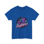 Neon Sagittarius Zodiac Tee