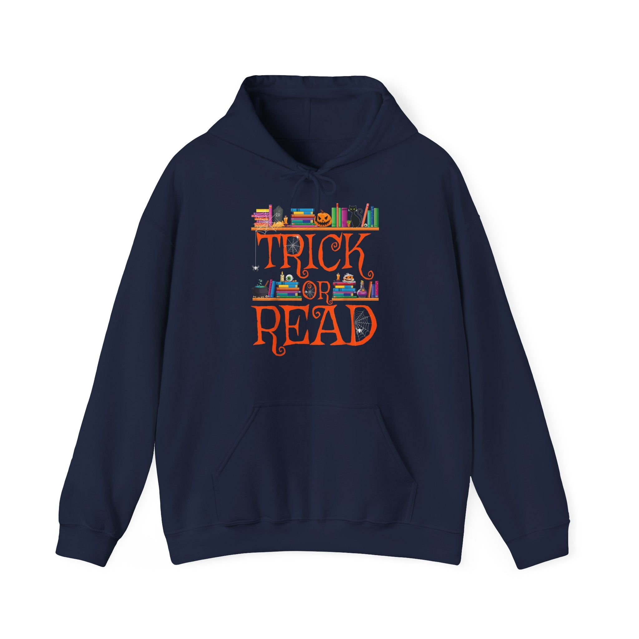 Trick or Read Halloween Teacher Hoodie