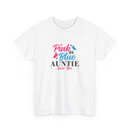 Graphic Tee - Pink or Blue Auntie Loves You Shirt
