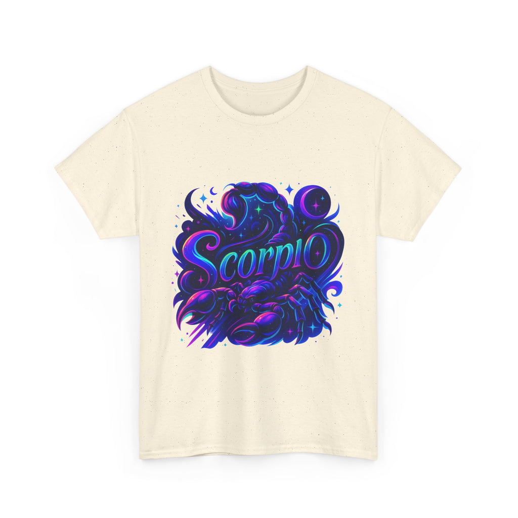 Neon Scorpio Zodiac Tee
