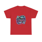 Neon Pisces Zodiac Tee