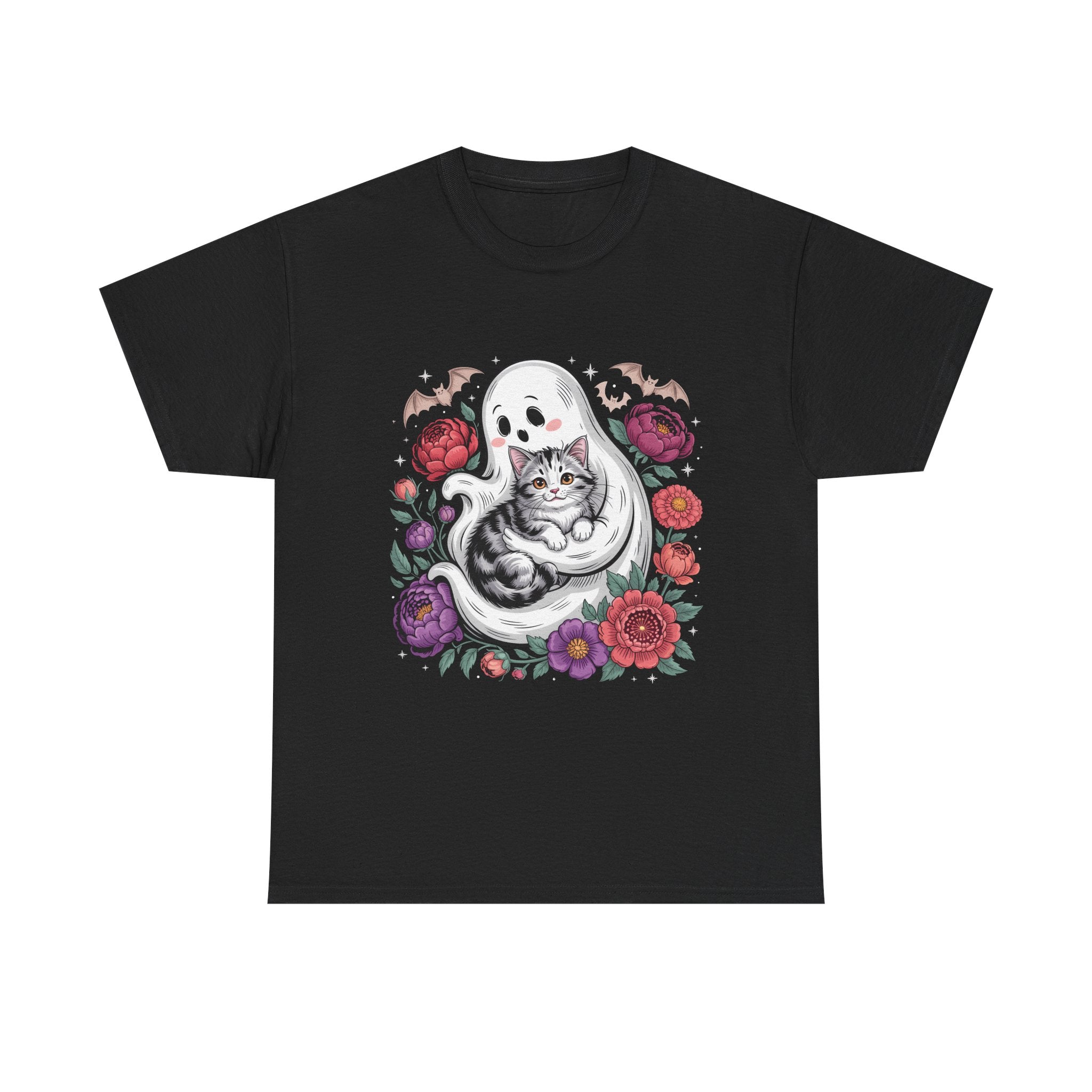 Cat Lover Halloween graphic Tee