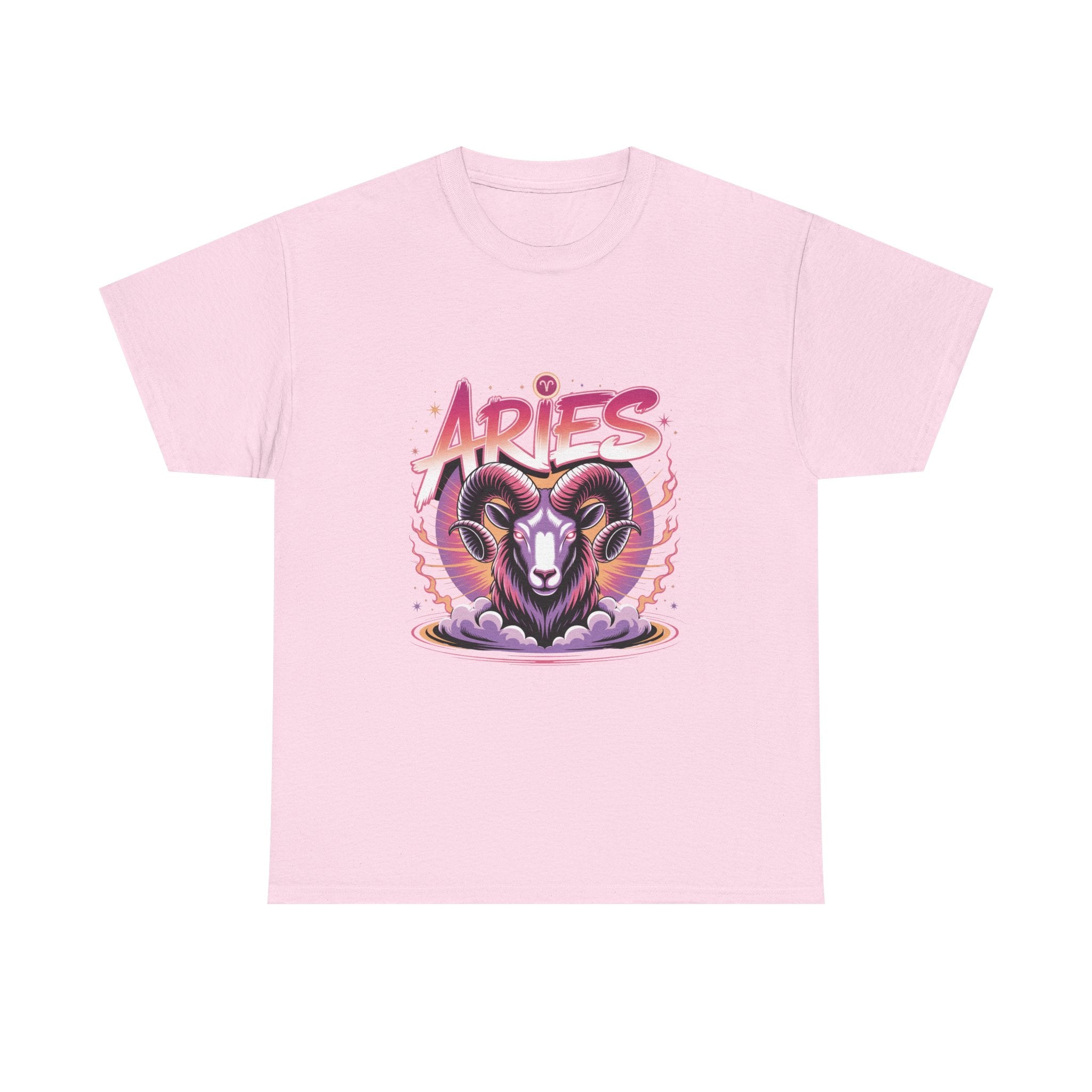 Neon Aries Zodiac Tee