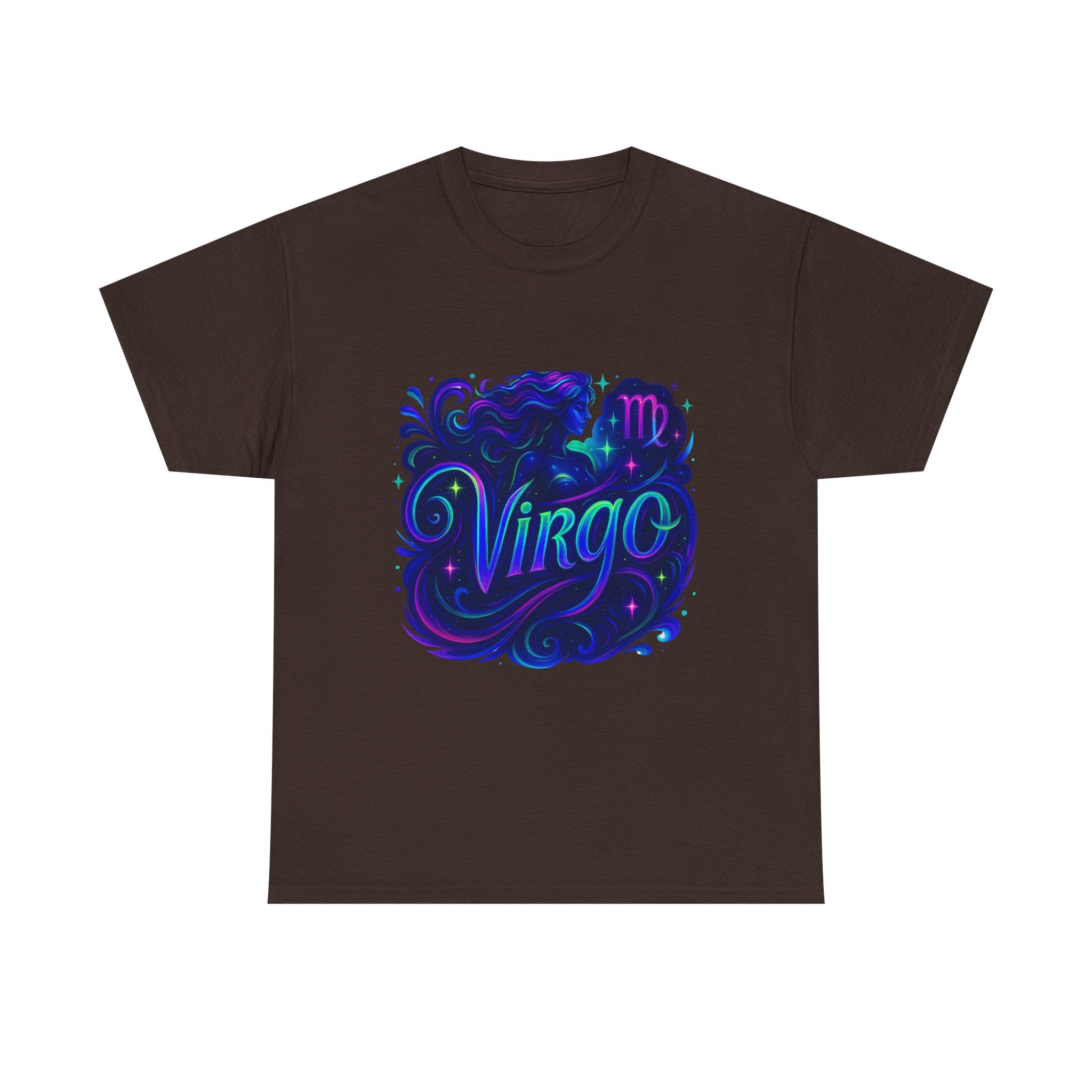 Neon Virgo Zodiac Tee