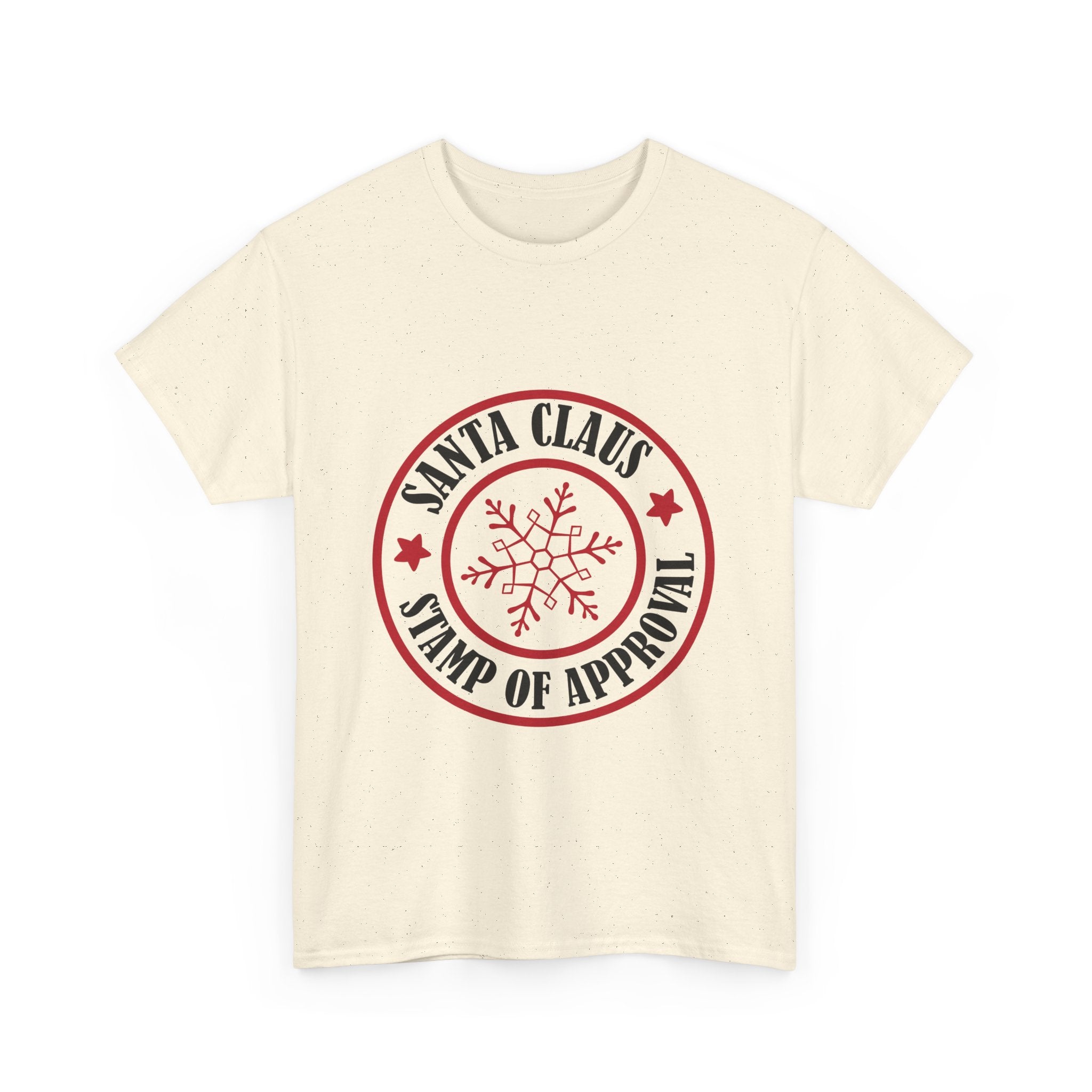 Santa's Claus stamp of approval Graphic Tee