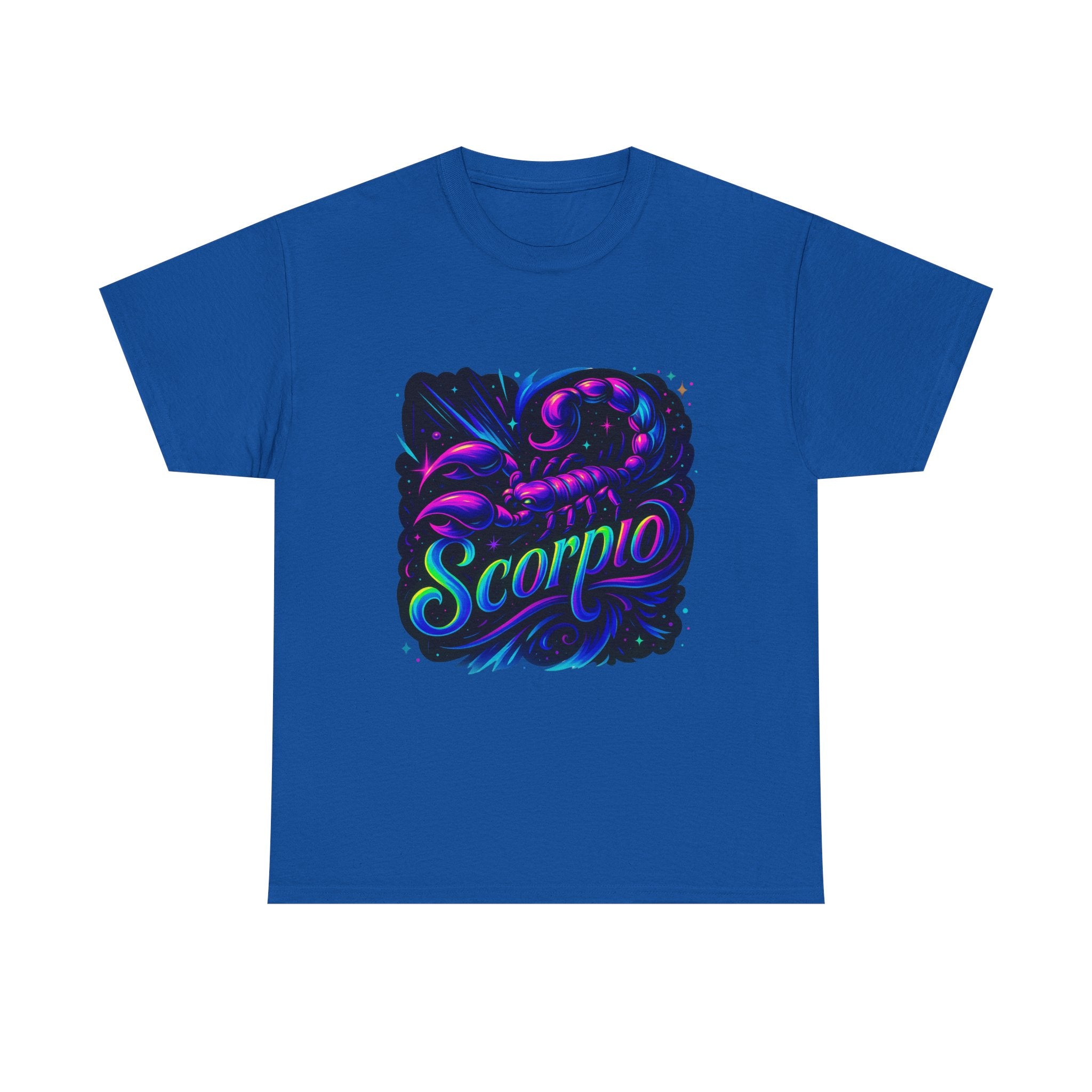Neon Scorpio Zodiac Tee